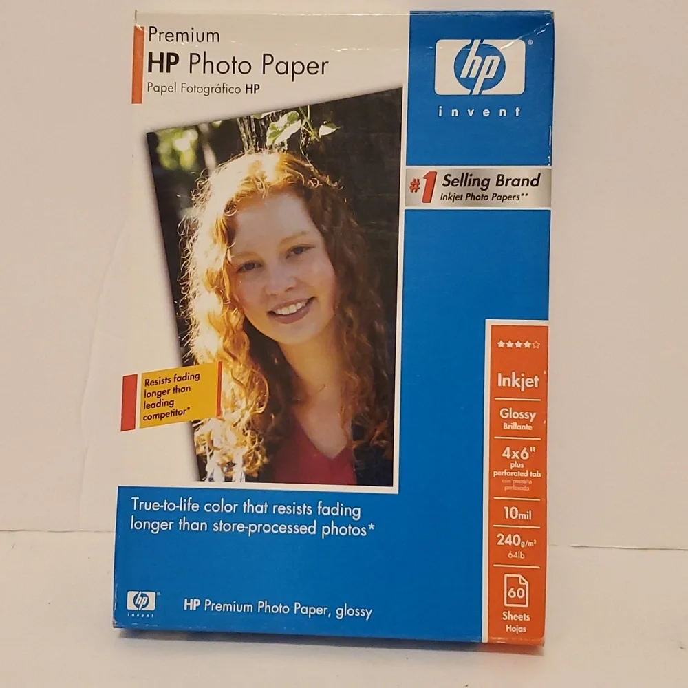 HP 60 Sheets 4x6 Photo Paper